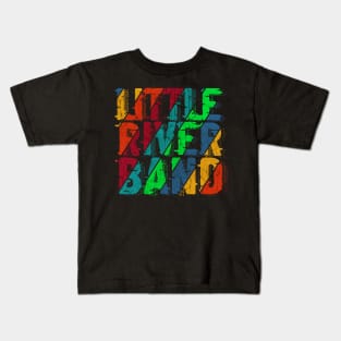 vintage color Little River Band Kids T-Shirt